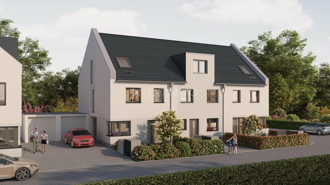 Semi Detached House Saarburg In Saarburg, Rhineland Palatinate, Germany