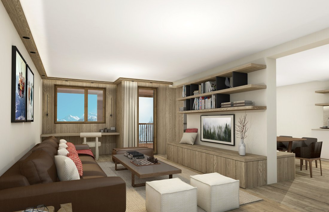 Beautiful Two Bedroom Apartment In In Val D'isère, Auvergne Rhône Alpes