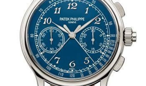 Patek Philippe Grand Complications 5370P-011 Split-Seconds Chronograph Platinum Blue Enamel Dial (12271985)