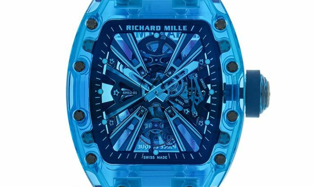 Richard Mille Rm 12 01 Tourbillon Blue In London, England, United ...