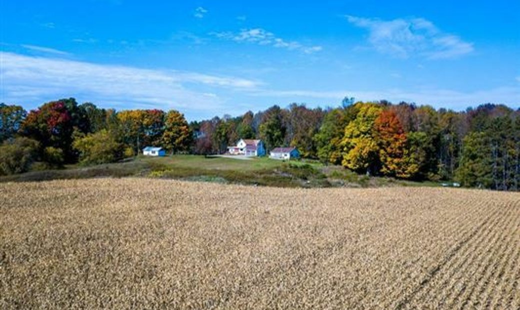 Famille Unifamiliale Wittenberg Dans Wittenberg, Wisconsin, états Unis