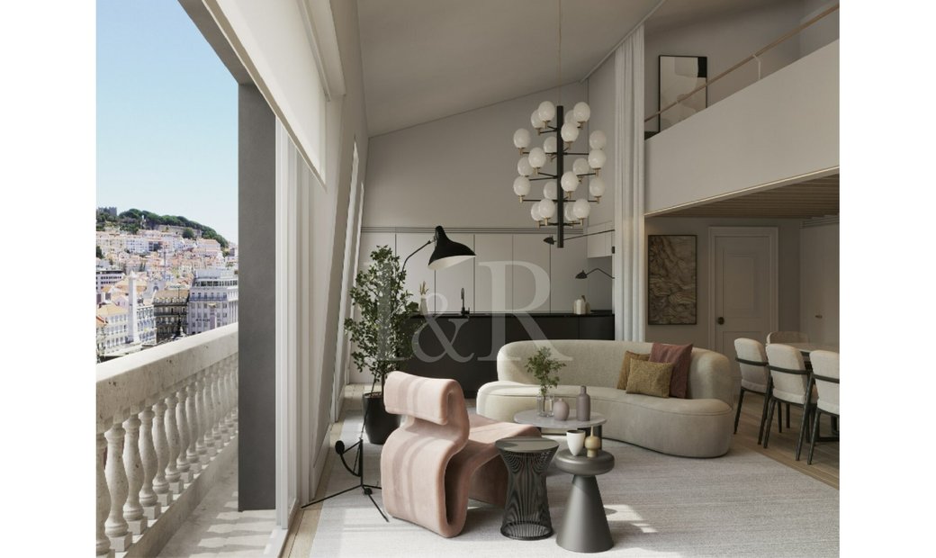 Loft With 1 Bedroom And Office Near Avenida Da In Lisbon, Lisbon