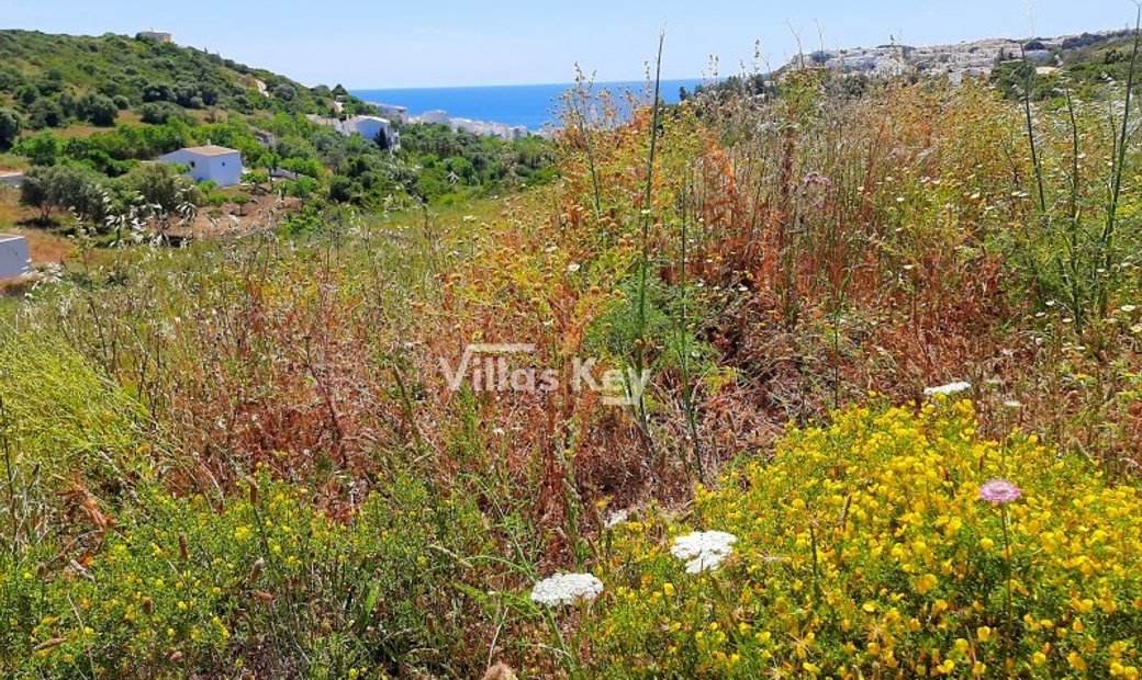 Land For Construction, Sea View Next To Salema In Raposeira, Algarve