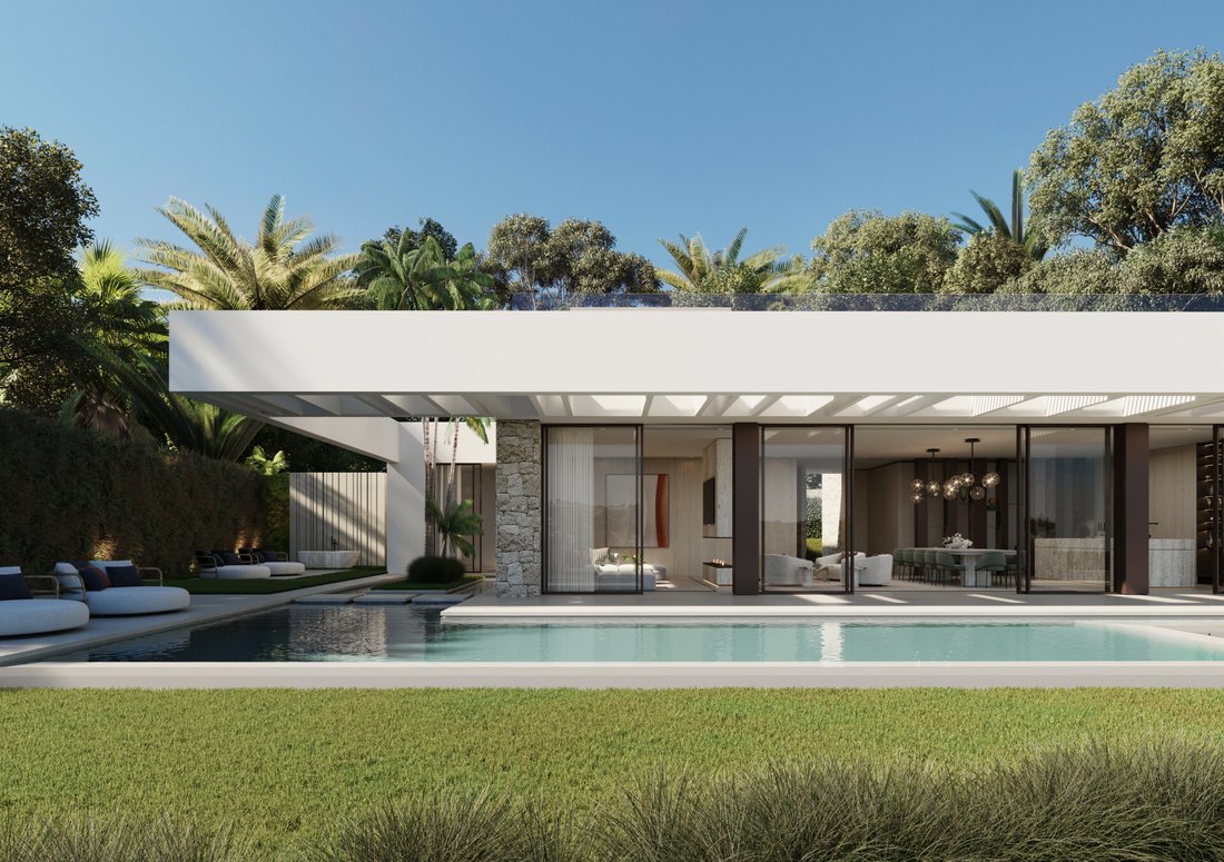 An Outstanding Design Villa Frontline Golf. In Marbella, Andalusia ...