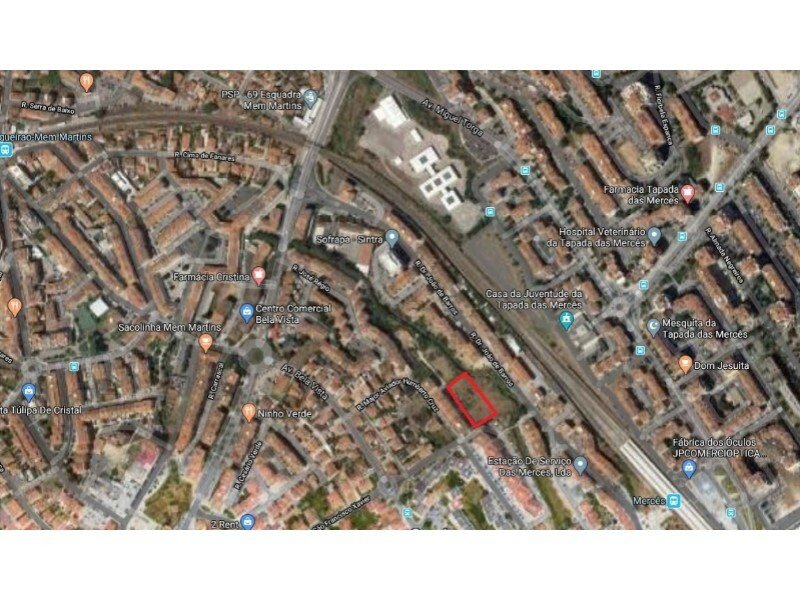 Urban Land Sale Sintra In AlgueirãoMem Martins, Lisbon, Portugal For