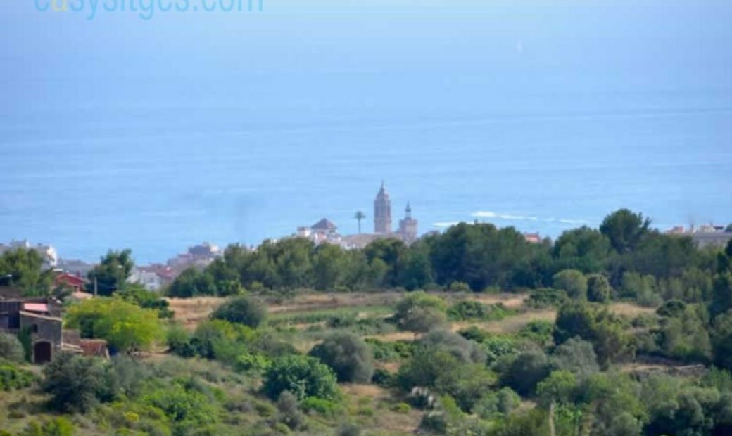 Rare Large Parcel Of Land In Terramar To Build Your In Sitges