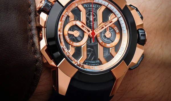 Jacob & Co EPIC X Chrono Rose Gold EC311.42.PD.BN.A (Retail:US$46,000) (12277197)