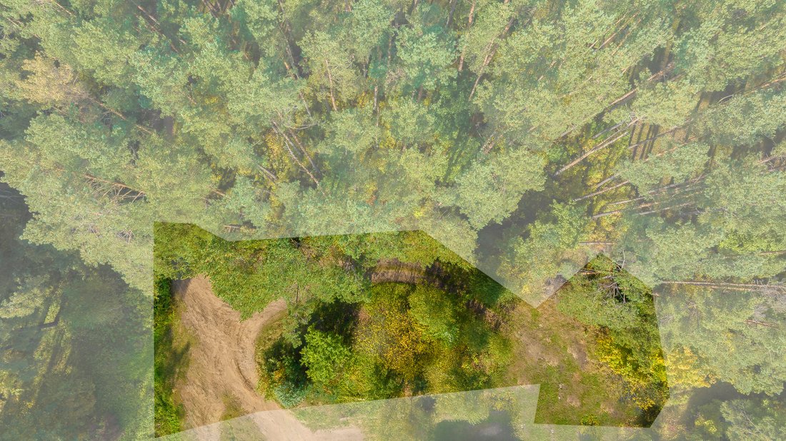 Land Plot Surrounded By Greenery In In Vilnius, Vilnius County