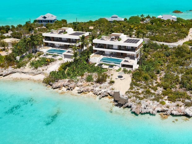 Luxury sea view houses for sale in Cooper Jack Bay Settlement, Caicos ...