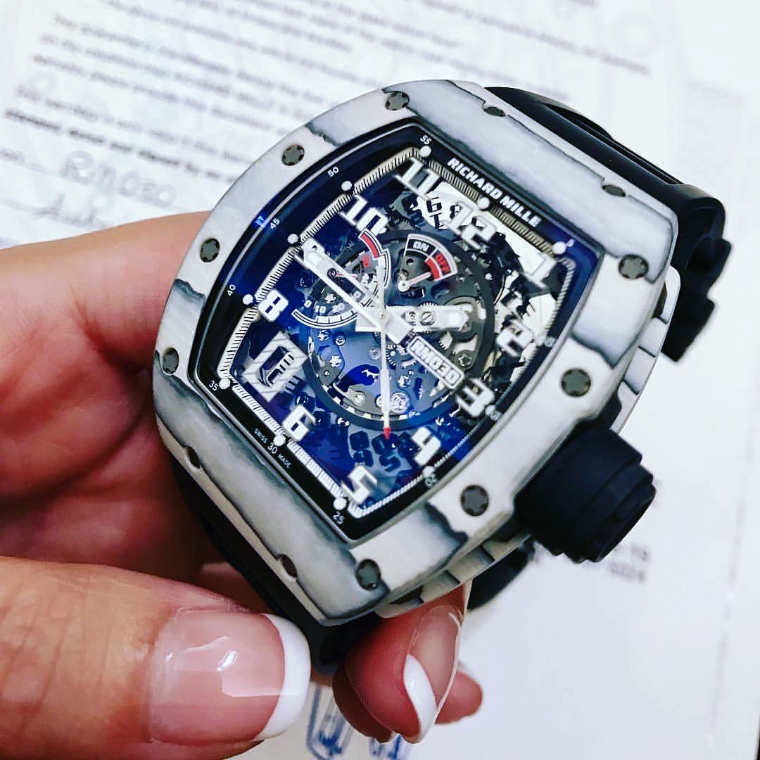 Richard Mille Rm 030 Japan Only Edition White Tpt Mens Watch In Hong ...