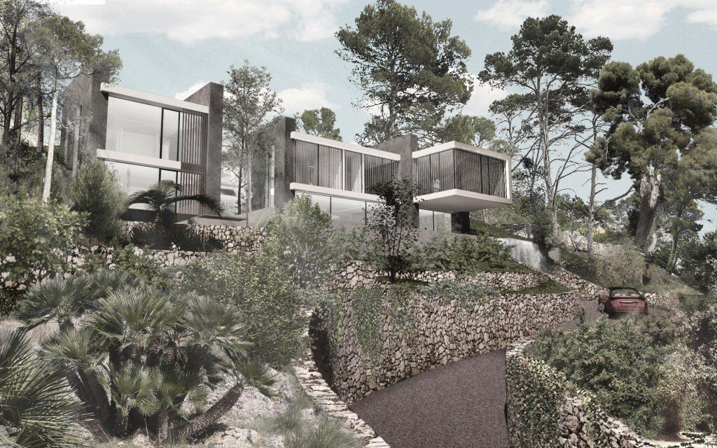 Plot With Project For Sale In Portals In Portals Nous, Balearic Islands