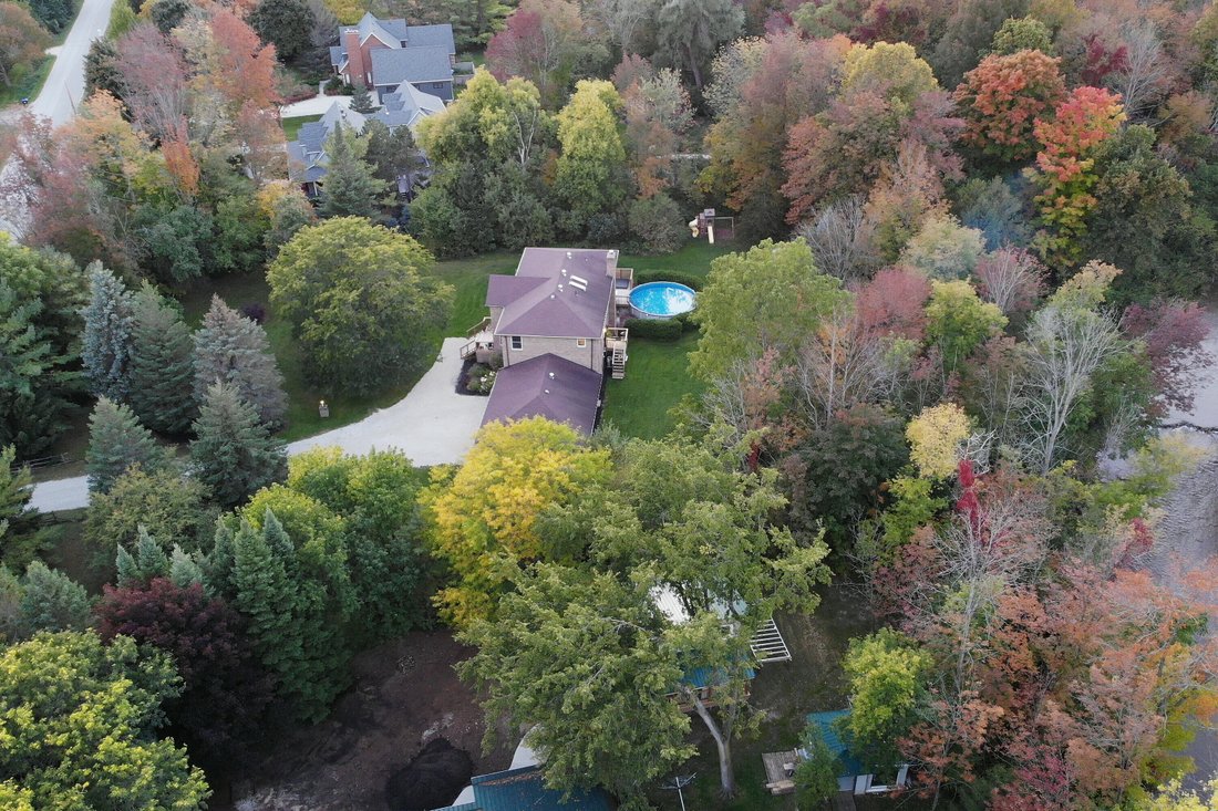 Spectacular Scenic Riverfront In Creemore, Ontario, Canada For Sale