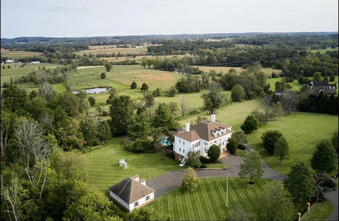 Magnificent Country Estate In Solebury, Pennsylvania, United States For