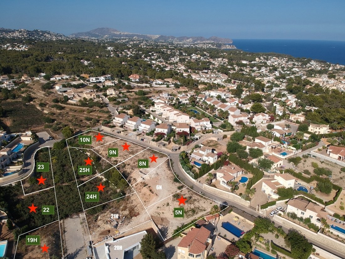 Calpe Plot In Calp, Valencian Community, Spain For Sale (12295896)