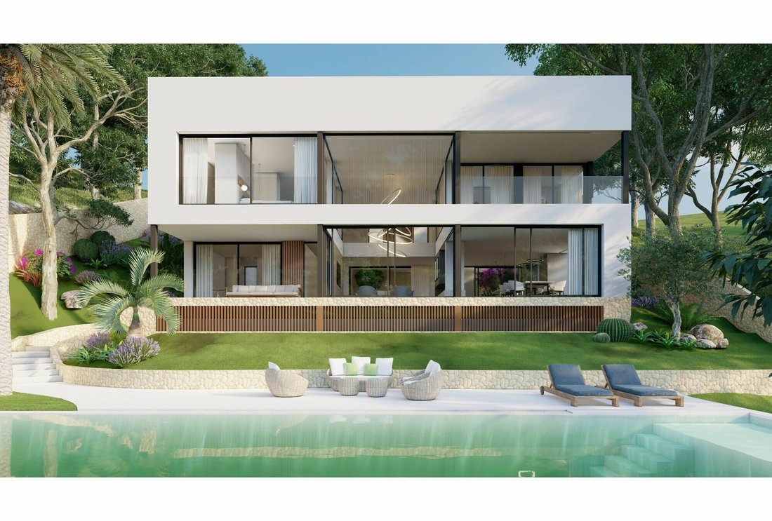 Charming New Build House In Costa In Costa D'en Blanes, Balearic
