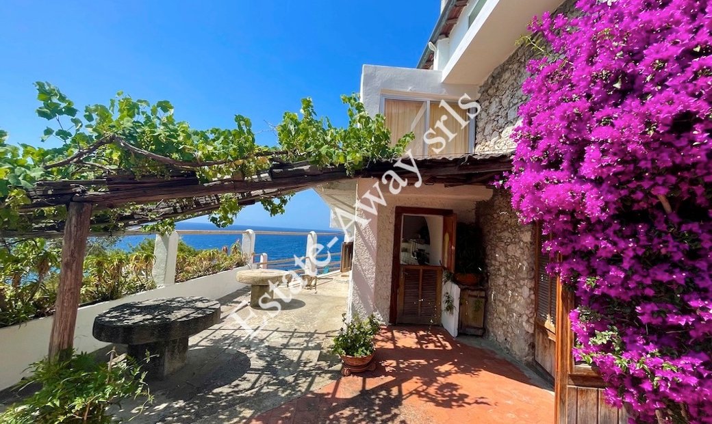 L1191 Villa With Sea View For Sale In Grimaldi Di Ventimiglia, Liguria