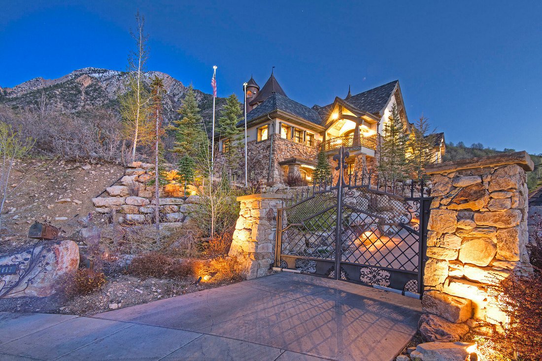 Luxurious Castle Like Estate In Holladay, Utah, United States For Sale