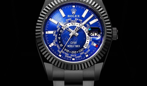 Rolex DiW Black DLC BLUE & BLACK Sky Dweller 326934 (Retail:EUR 40990) (12306349)