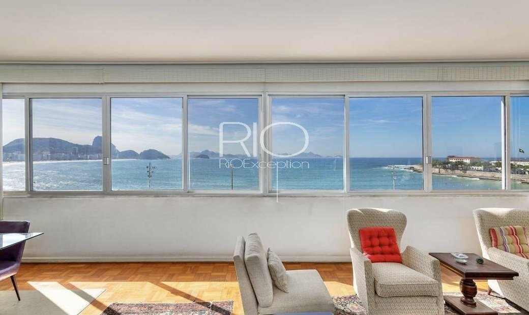 Copacabana / Av. Atlântica In Rio De Janeiro, State Of Rio De Janeiro