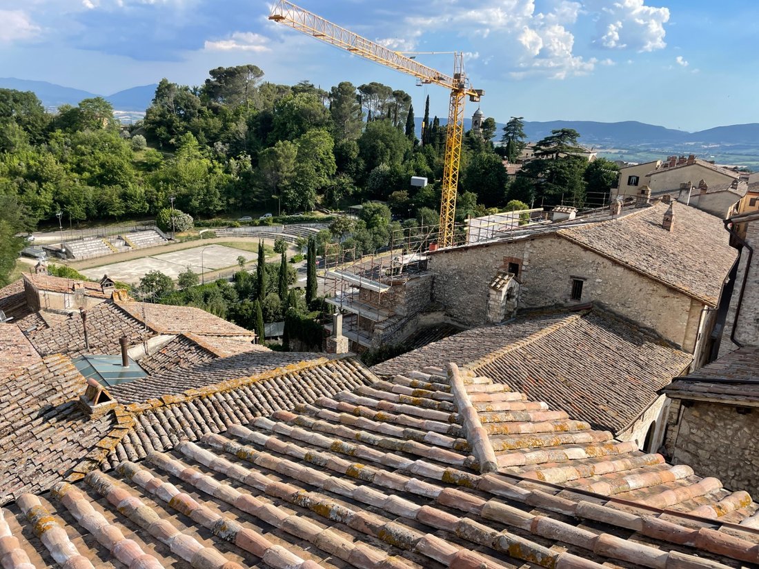 Palazzo D'epoca, Via Del Tribunale, San Gemini In San Gemini, Umbria