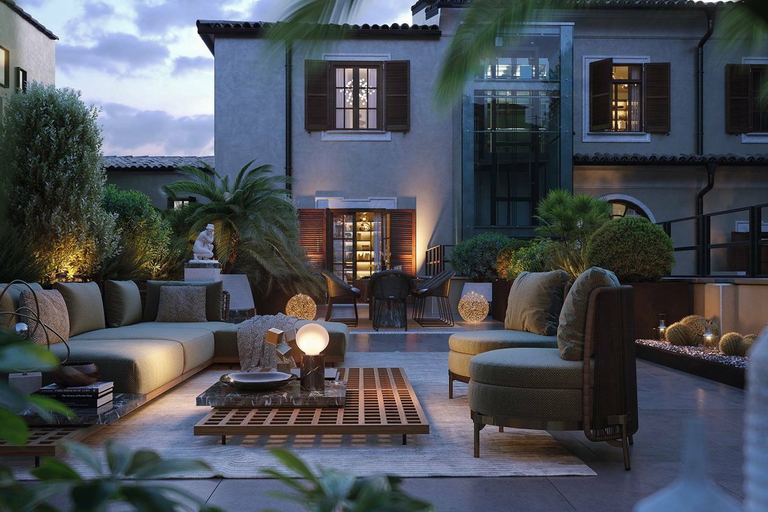 Residencia Palazzo Raggi 'Bernini' Con Terraza En Roma, Lacio, Italia