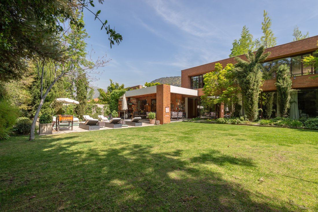 Modern Mediterranean House In Santiago, Santiago Metropolitan Region