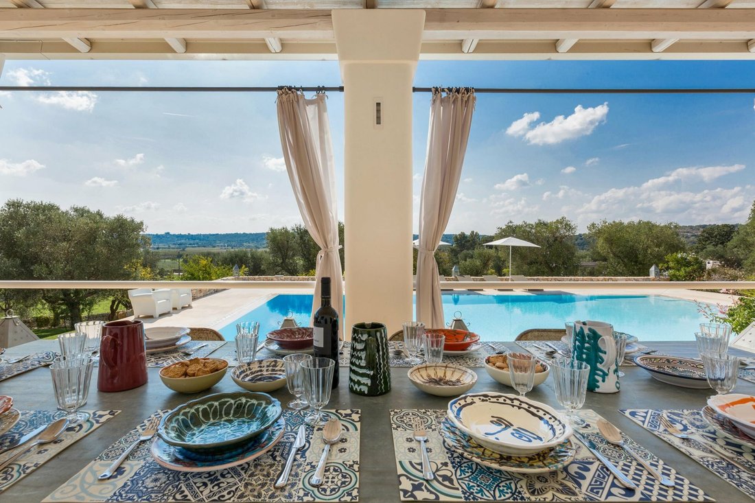 Prestigious Property With Swimming Pool And Three Independent Trulli In Ostuni (Puglia)