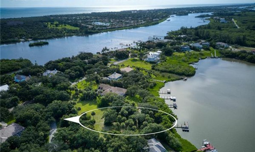 Direct Riverfront Lot In Prestigious In Vero Beach Florida United