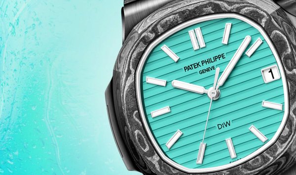 Patek Philippe DiW Carbon Nautilus 5711 BLACK GRAIL CELESTE (Retail:EUR 179990) (12330313)