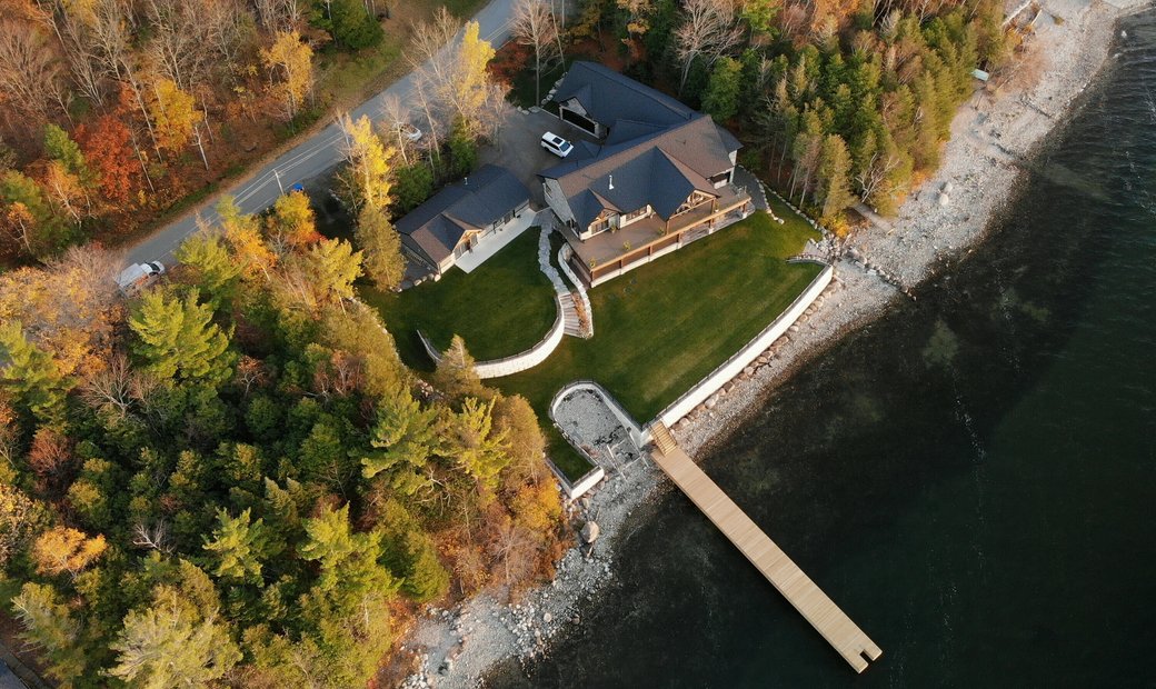Waterfront Estate With Sunsets In Port Mc Nicoll, Ontario, Canada For