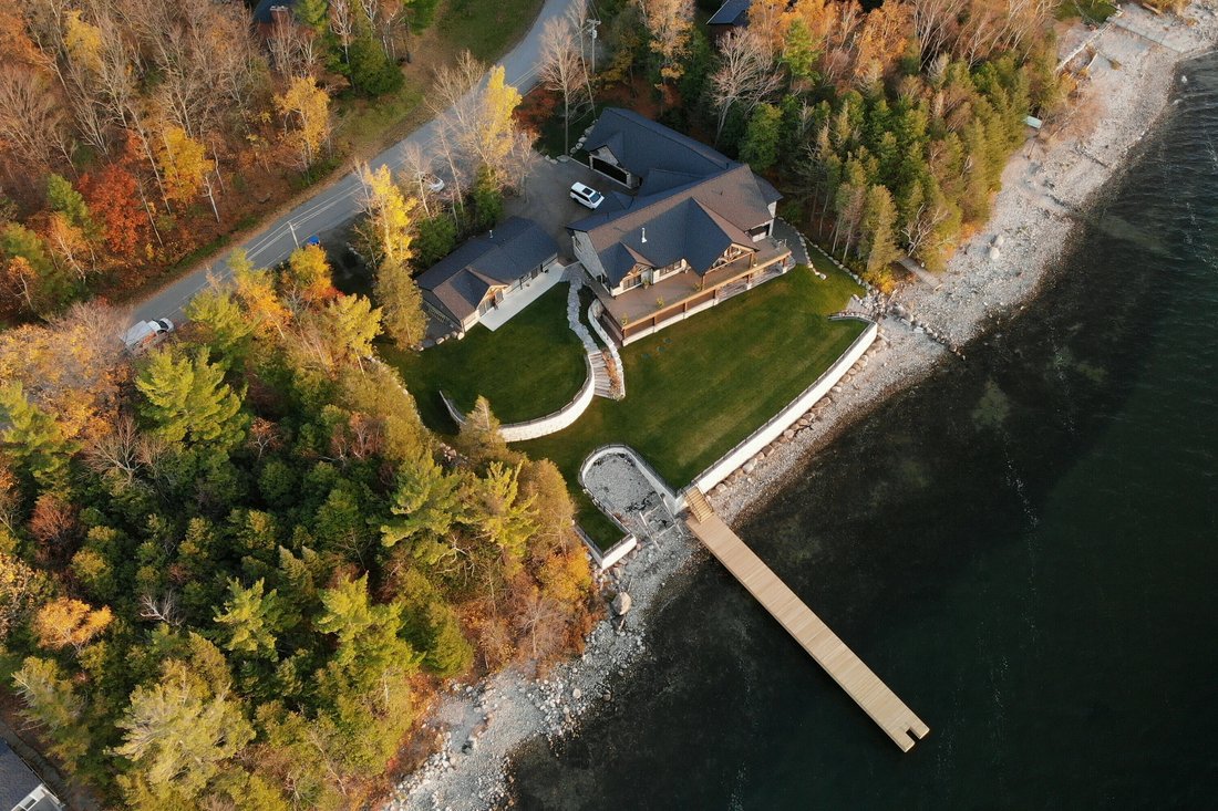 Waterfront Estate With Sunsets In Port Mc Nicoll, Ontario, Canada For