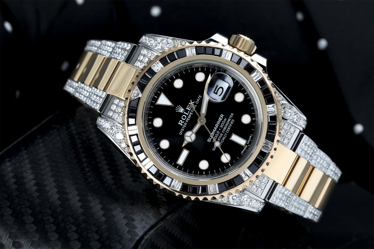 Rolex submariner clearance black diamond