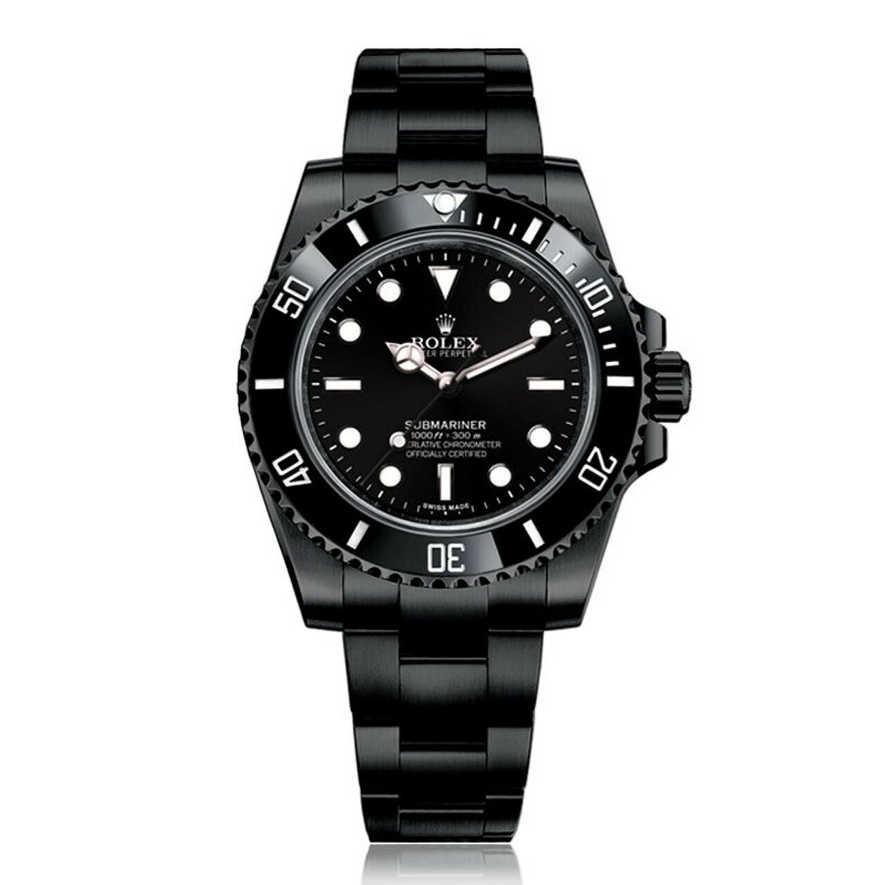 Rolex Submariner (No Date) Black Pvd/Dlc In New York, New York, United ...