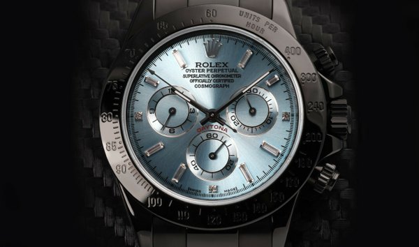 Rolex Oyster Perpetual Cosmograph Daytona Black PVD/DLC Coated Watch 116523 (12335030)