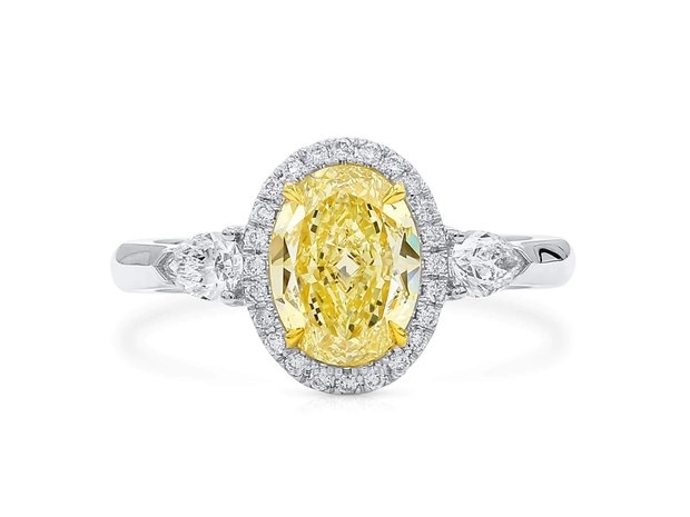 Fancy Light Brownish Yellow Diamond Ring, 1.51 Ct. (1.93 ... (12333866)