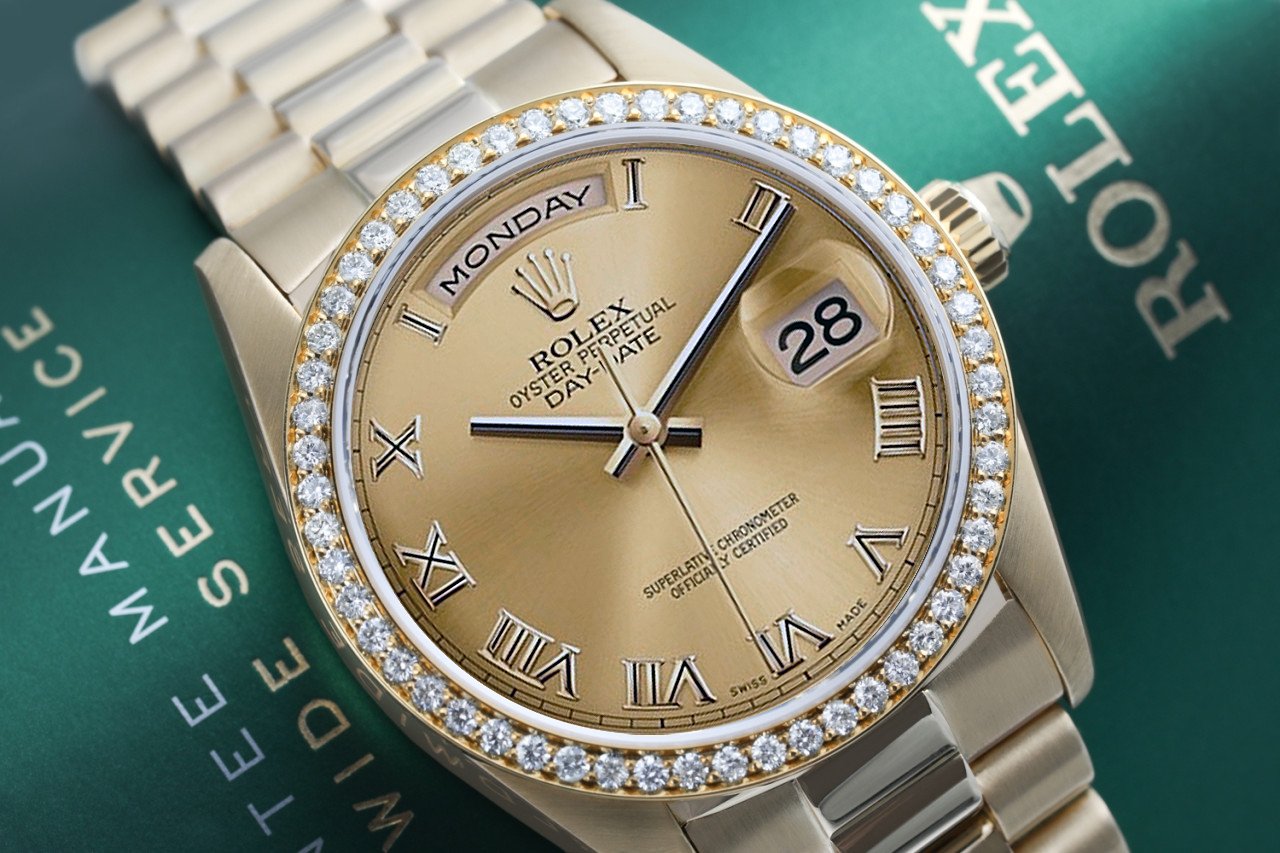 18kt rolex presidential sales