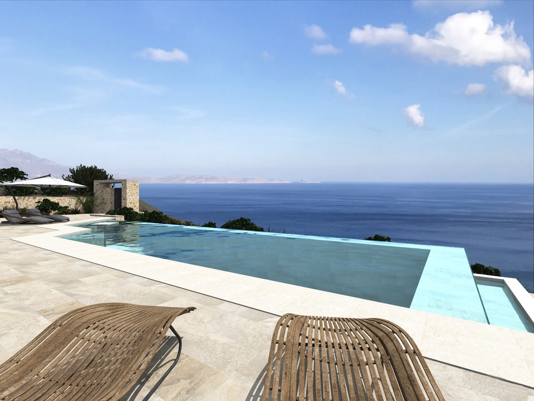 Luxury Ncaved Villa In Ravdoucha, Decentralized Administration Of Crete