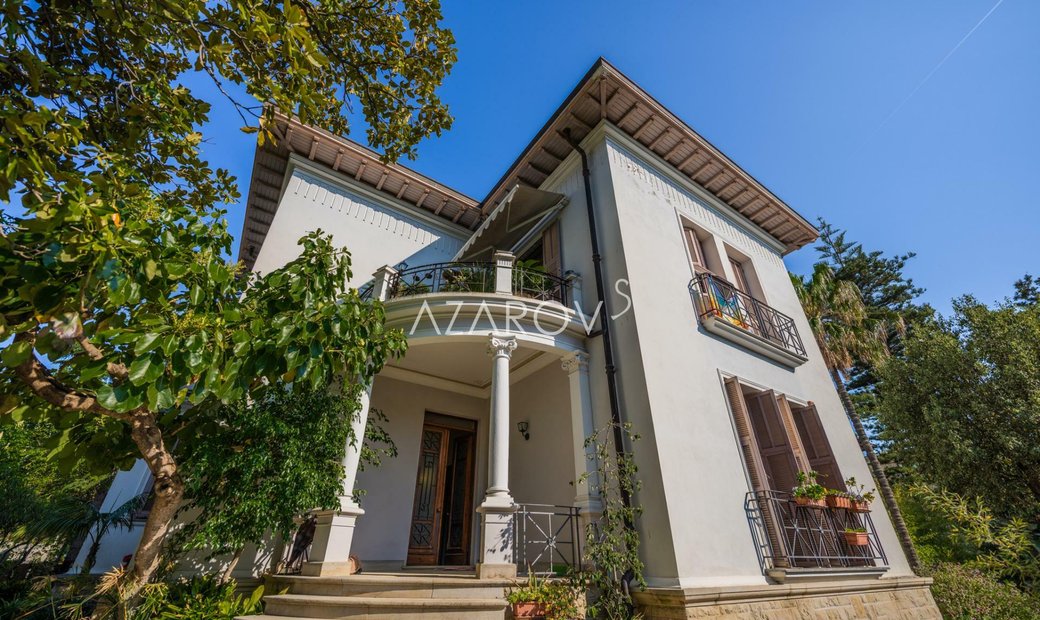 Villa By The Sea In Bordighera In Bordighera, Liguria, Italy For Sale (12338369)