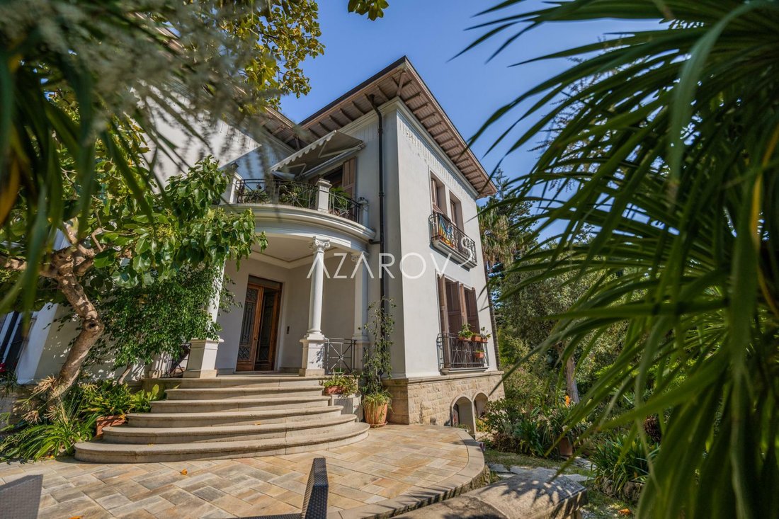 Villa By The Sea In Bordighera In Bordighera, Liguria, Italy For Sale (12338369)