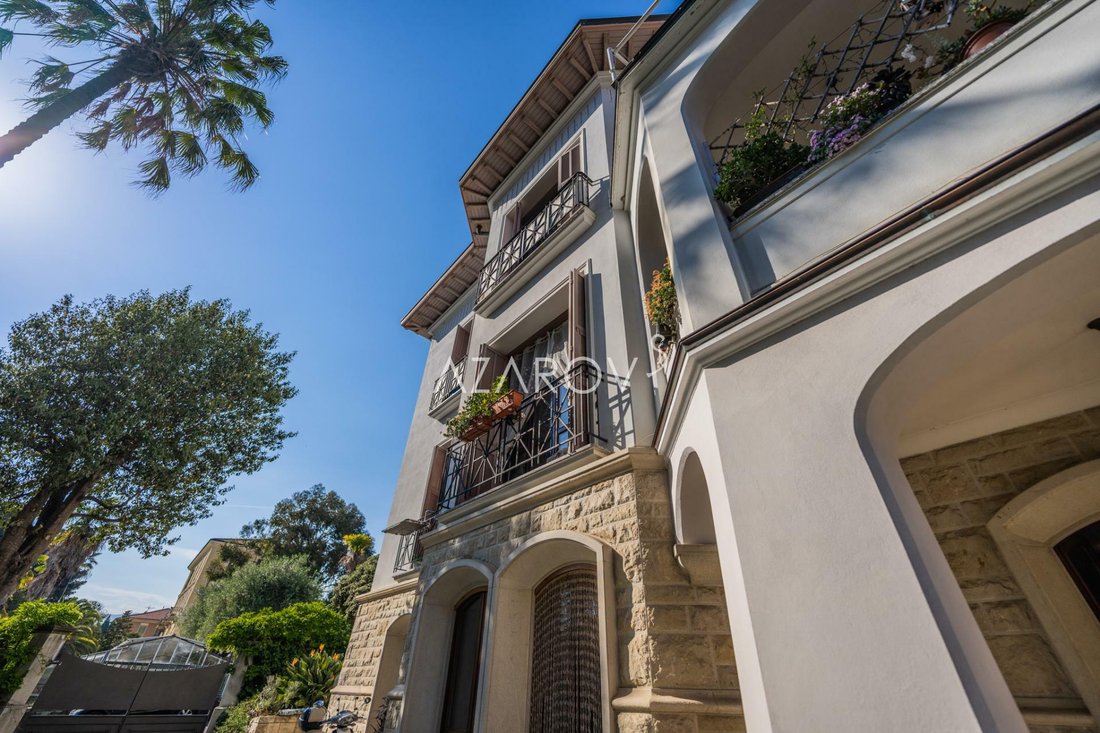 Villa By The Sea In Bordighera In Bordighera, Liguria, Italy For Sale (12338369)