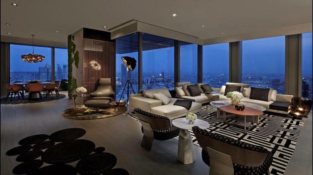 The Ultra Luxury Sky Residence Penthouse In In Bangkok, Bangkok