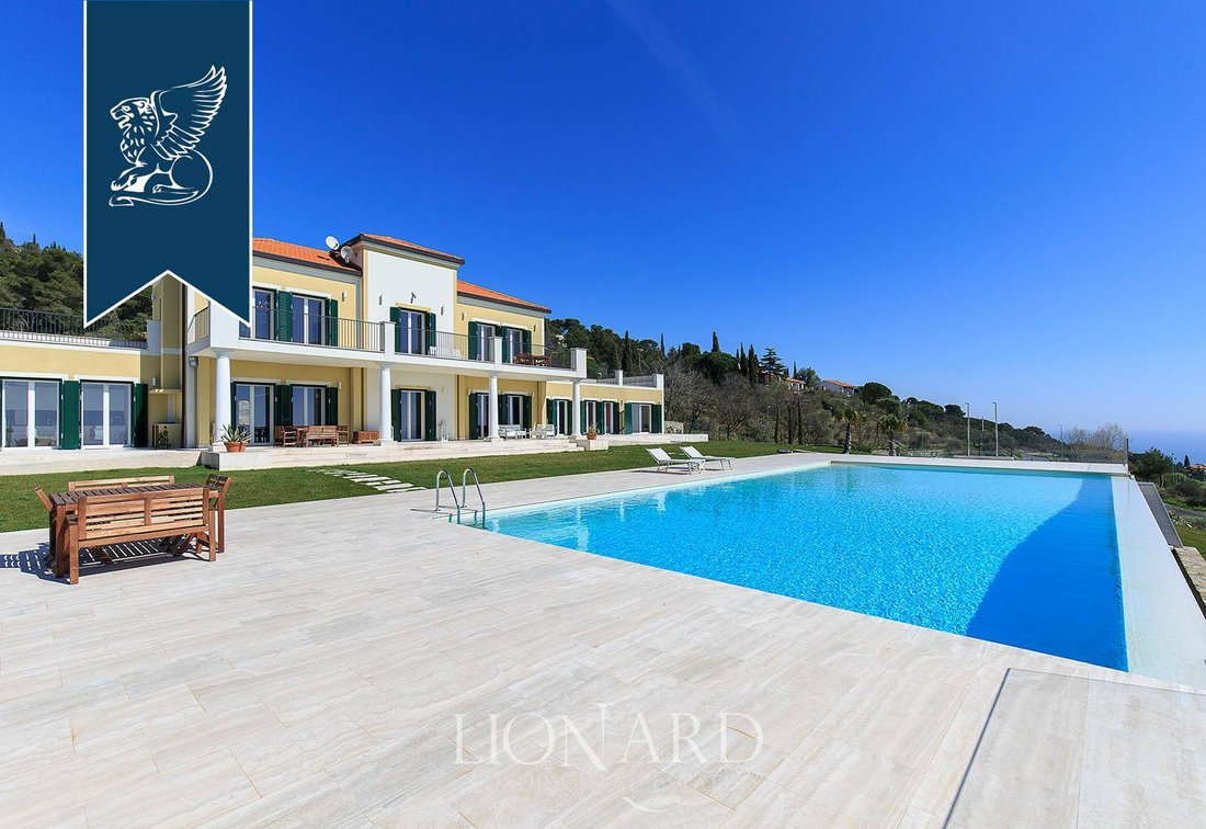Beautiful Villa By Liguria's Sea In Liguria, Italy For Sale (12341890)