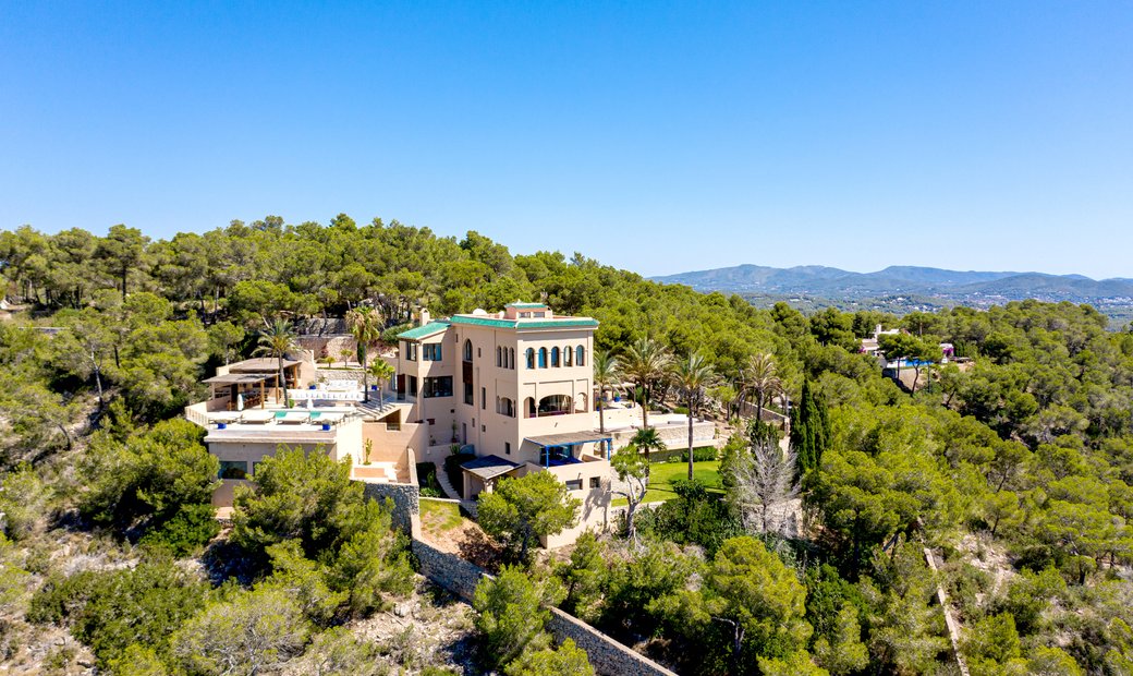 Impressive Villa With In Santa Eulalia Des Ríu, Balearic Islands, Spain ...