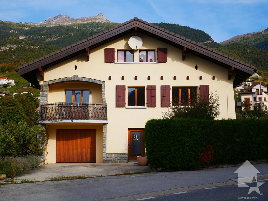Charming 6.5 Room Villa With Nice View And Small In Miège, Valais, Switzerland For Sale (12340934)