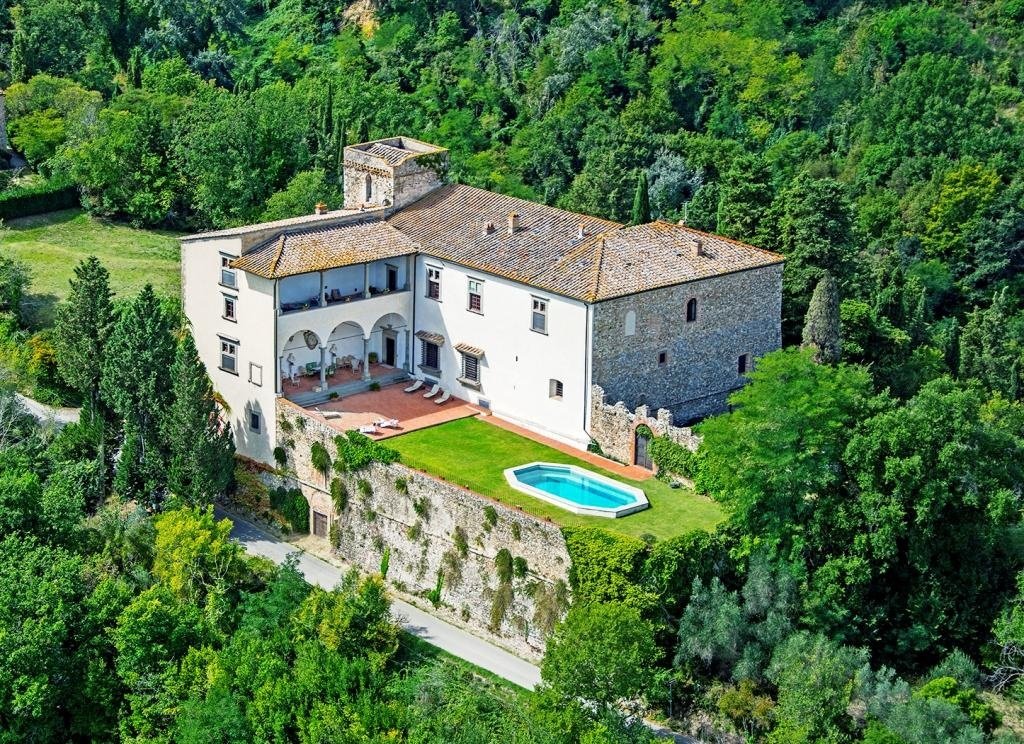 Château De San Casciano à Val Di Pesa Dans Toscane Italie à Vendre