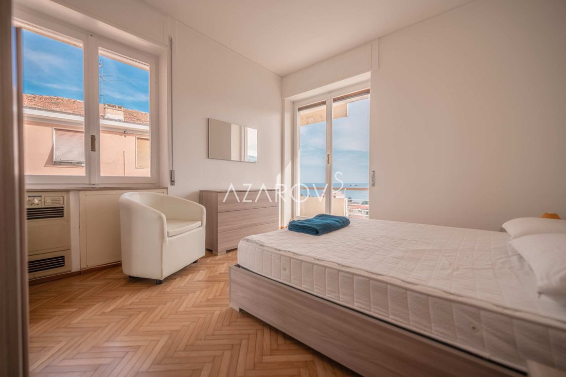 Apartment In Sanremo With Sea View In Sanremo, Liguria, Italy For Sale