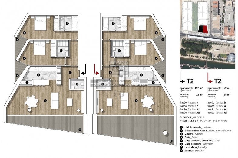 Apartment in Olhao, Algarve, Portugal 1 - 12346241
