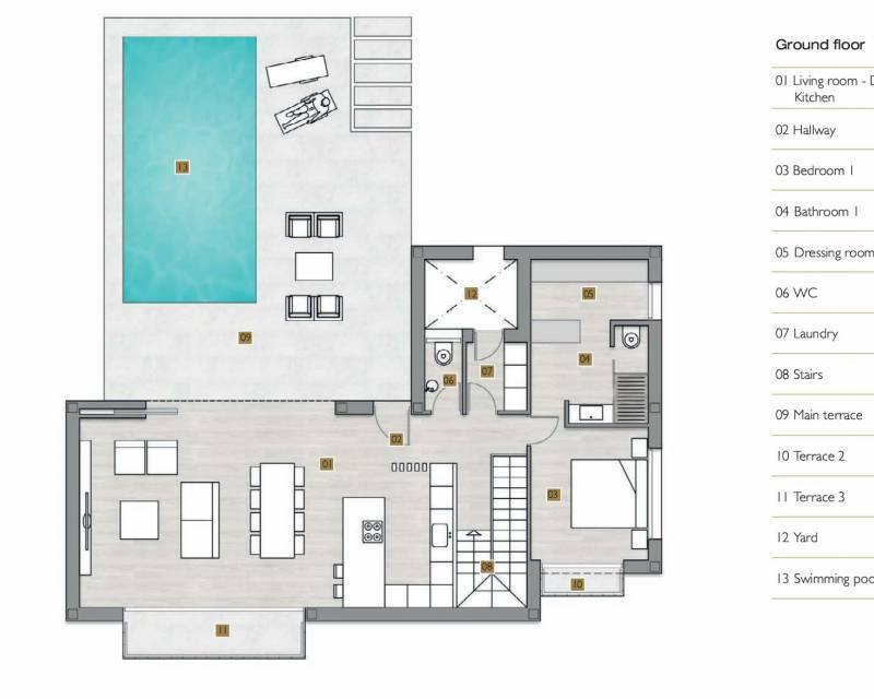 Villa en Orihuela, Comunidad Valenciana, España 2 - 12351354