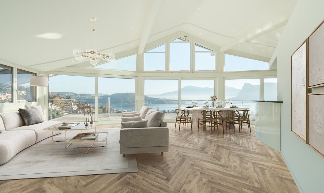 Well Maintained Residence With Fantastic In Hergiswil, Nidwalden