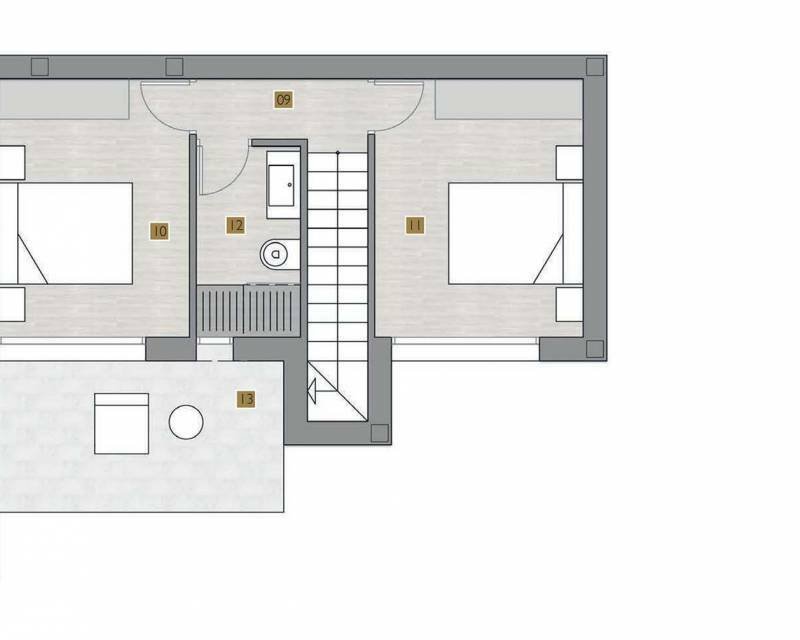 Villa en Orihuela, Comunidad Valenciana, España 3 - 12351354